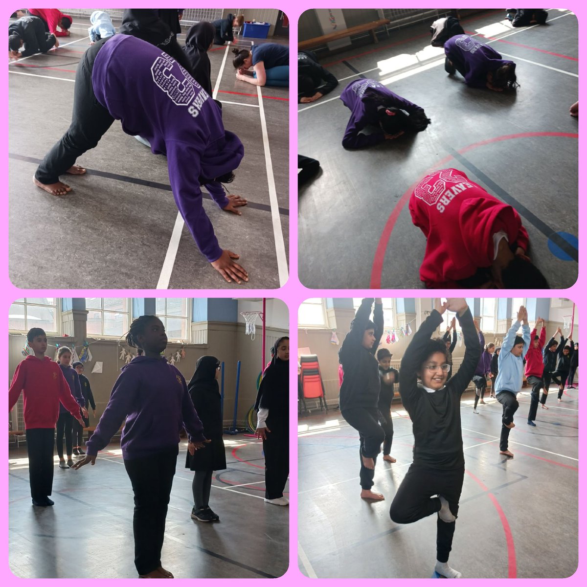 P7Lornestreet's tweet photo. We #destressed and tried some #relaxation techniques today with some #yoga #namaste 🧘‍♀️🧘‍♂️ https://t.co/mpGi1rMCEP