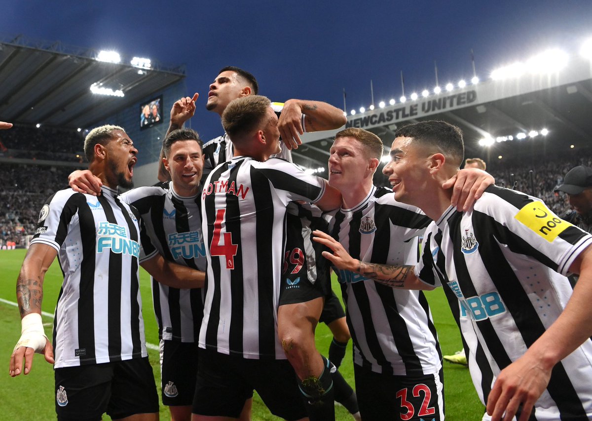 Newcastle are officially qualified to the Champions League. ⚪️⚫️🇪🇺 #NUFC

Last time Magpies qualified to UCL was 2002-2003 with Alan Shearer as captain.