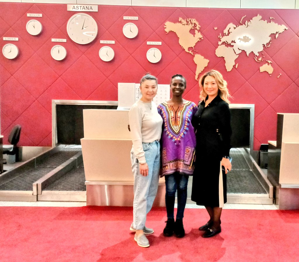 yaapa54's tweet photo. From Douala to Astana thank you for the warm welcome !!! https://t.co/78vPkLtreE