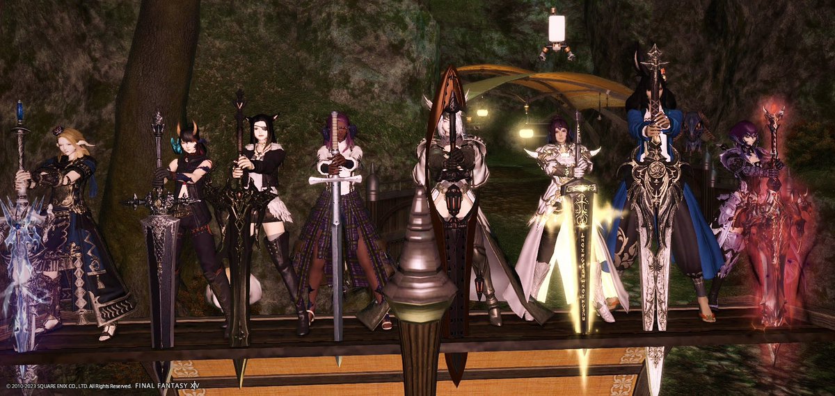 AnthrWrldBooks's tweet photo. The protectors of Gridania ⚔️🎆✨#FFXIV https://t.co/t8dBXPbqcX