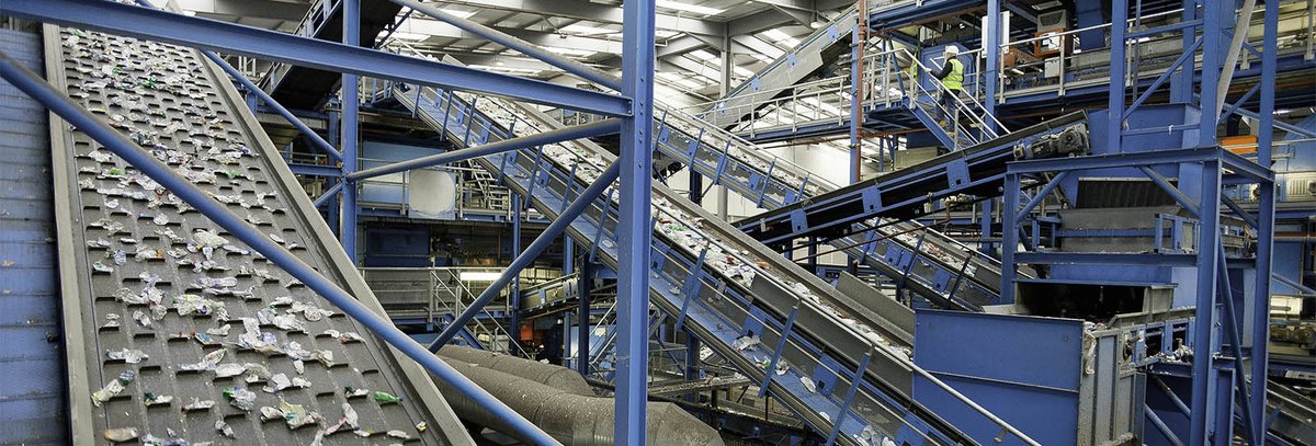 tideindustrial's tweet photo. https://t.co/c2bBnyDwz4
An array of recycling plant conveyors sort, segregate and transport metals, plastics, paper, glass and more. https://t.co/lg1C5pYz6C