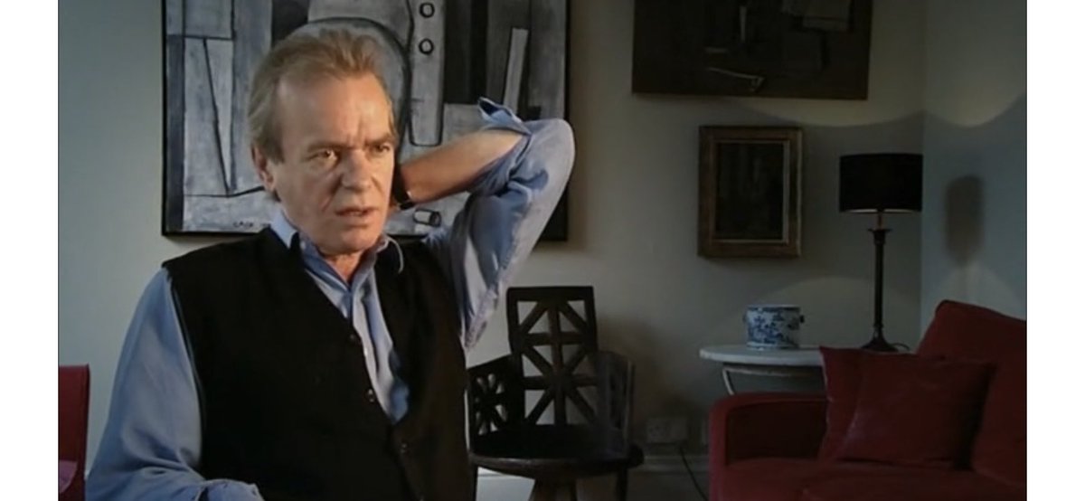 One of the best films I ever made featured Martin Amis: TimeShift: How to Win at Chess

#MartinAmis 

dailymotion.com/video/x3hjieb