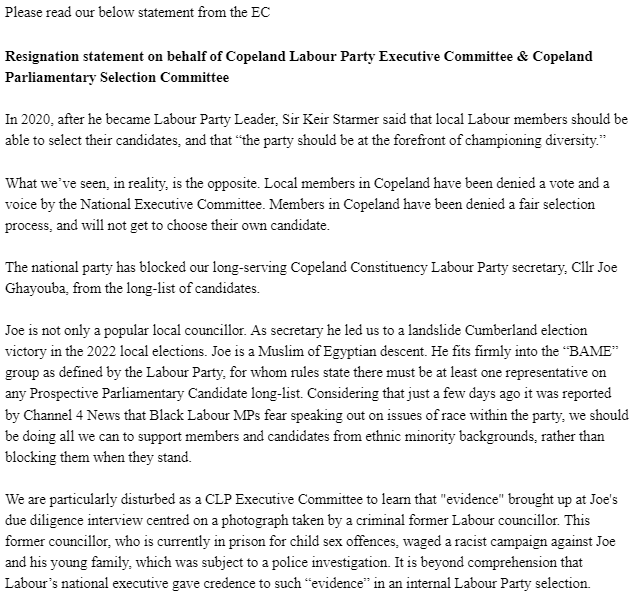 Labour Copeland tweet media