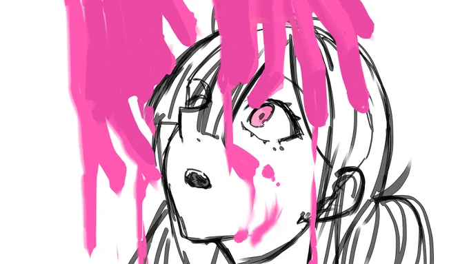 多分続きは描かないラフ