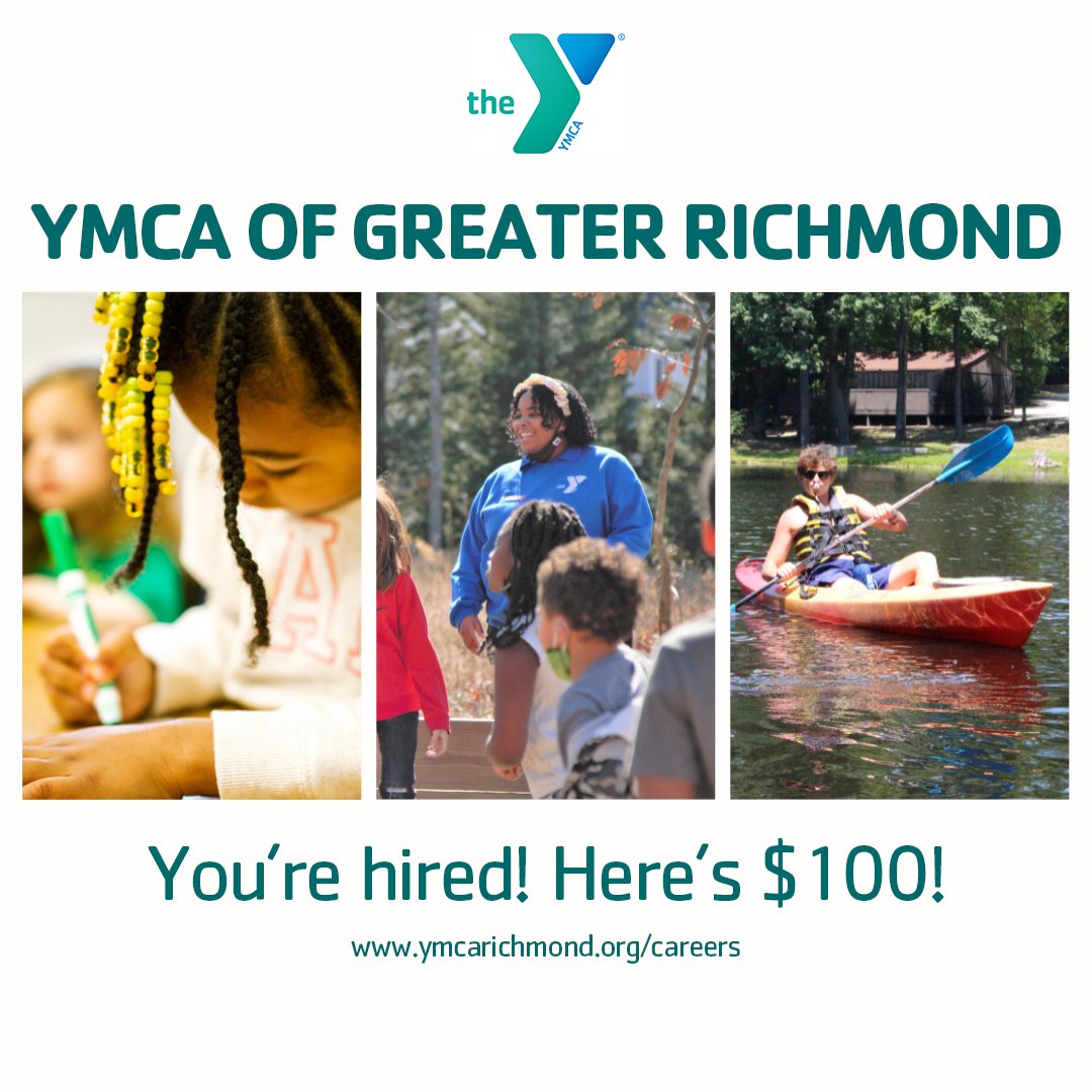 What would you do if you were given $100? You can earn $100 in your first paycheck for simply joining the youth development team in child care, camp, or pre-school programs. Apply here: bit.ly/3lZ2hPU.