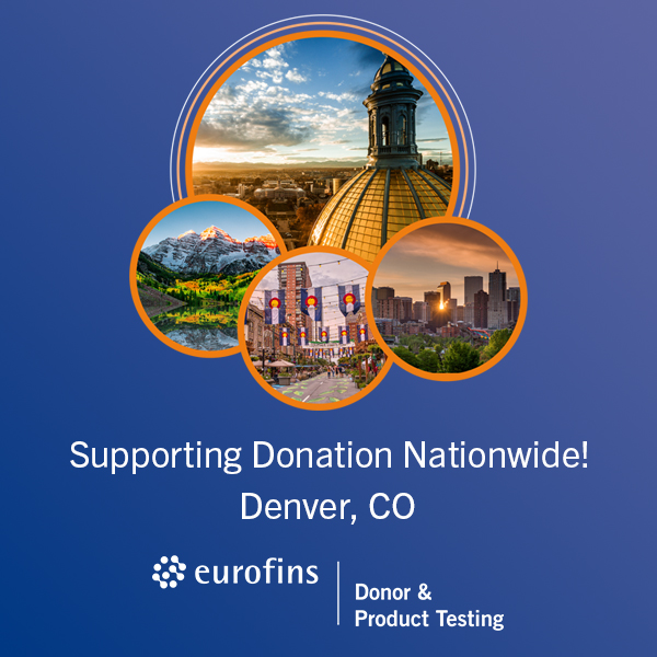 We hope you're looking forward to #AOPOAM2023 in seven days! Did you know that our laboratory in Denver is Eurofins DPT's largest laboratory?
#organtransplant #TissueTransplant #GiftofLife

Image: © aiisha, knowlesgallery, Jacob, nick - stock.adobe.com