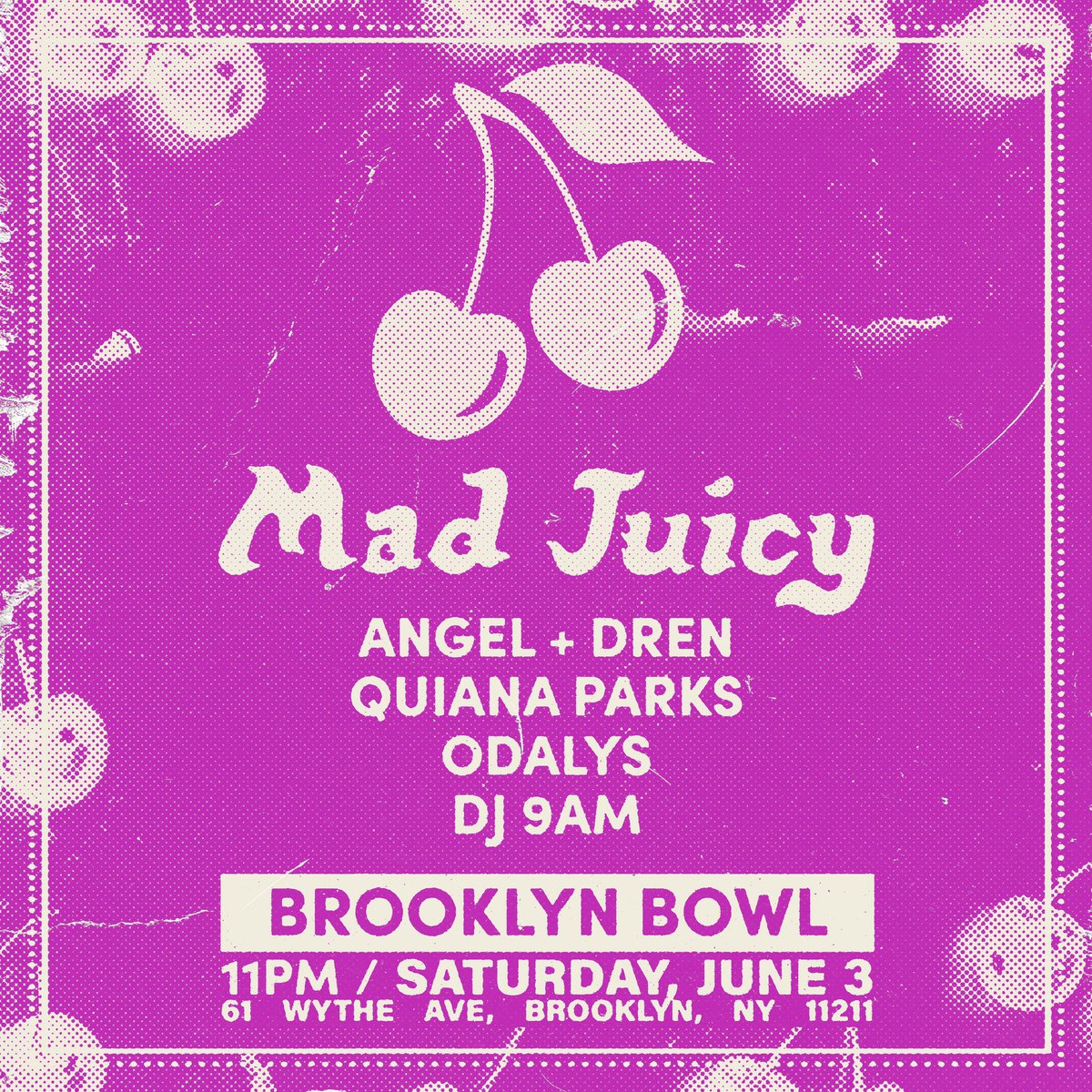 Brooklyn Bowl / June 3