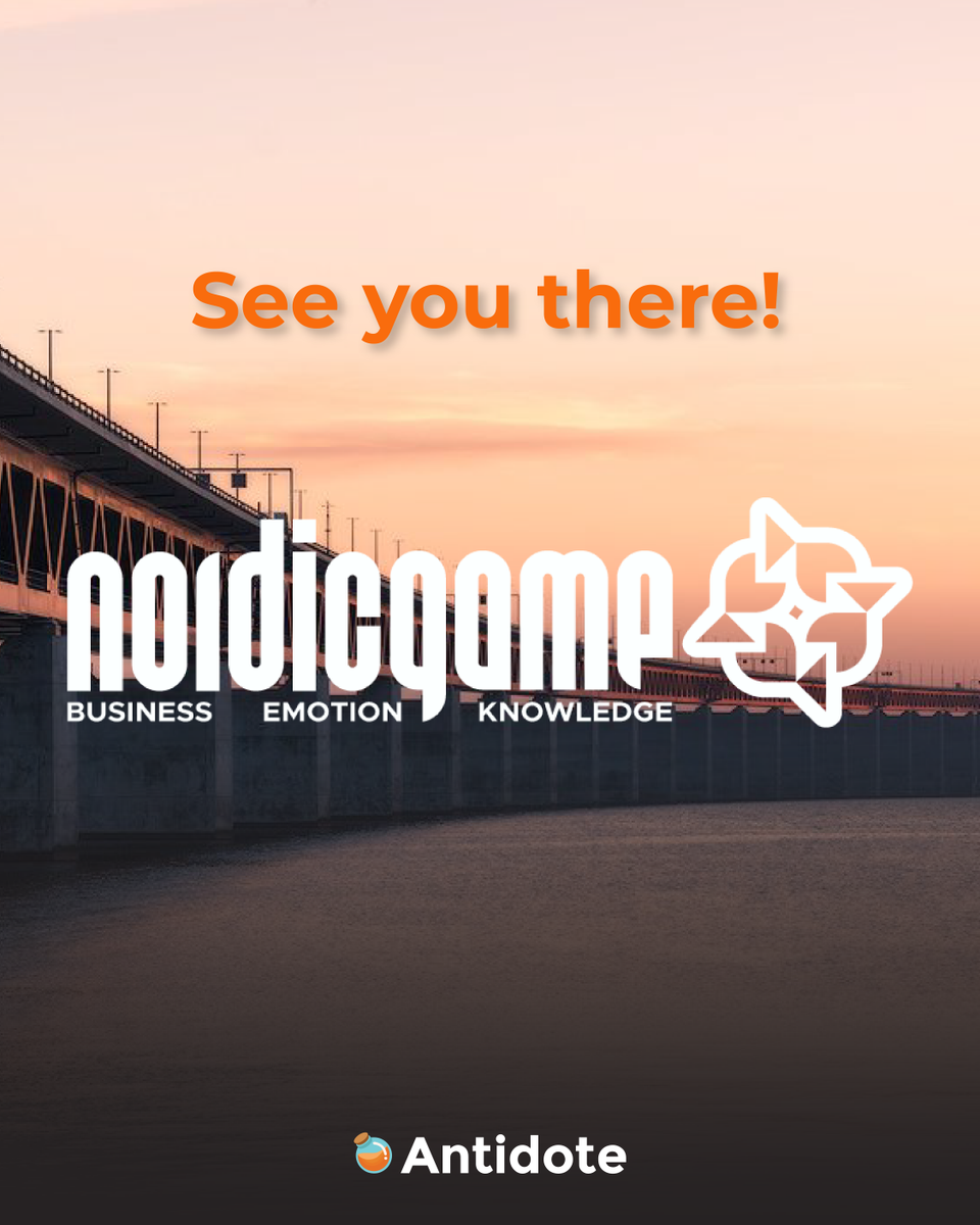 AntidoteGG's tweet photo. ➡️We will be at @NordicGame conference in Malmö, Sweden starting today until the 26th of May!
Excited to share the latest game #ux practices we've been having success with🕹️
See you there!
#Nordicgame #playtesting #gameuserresearch https://t.co/83Av7973jx