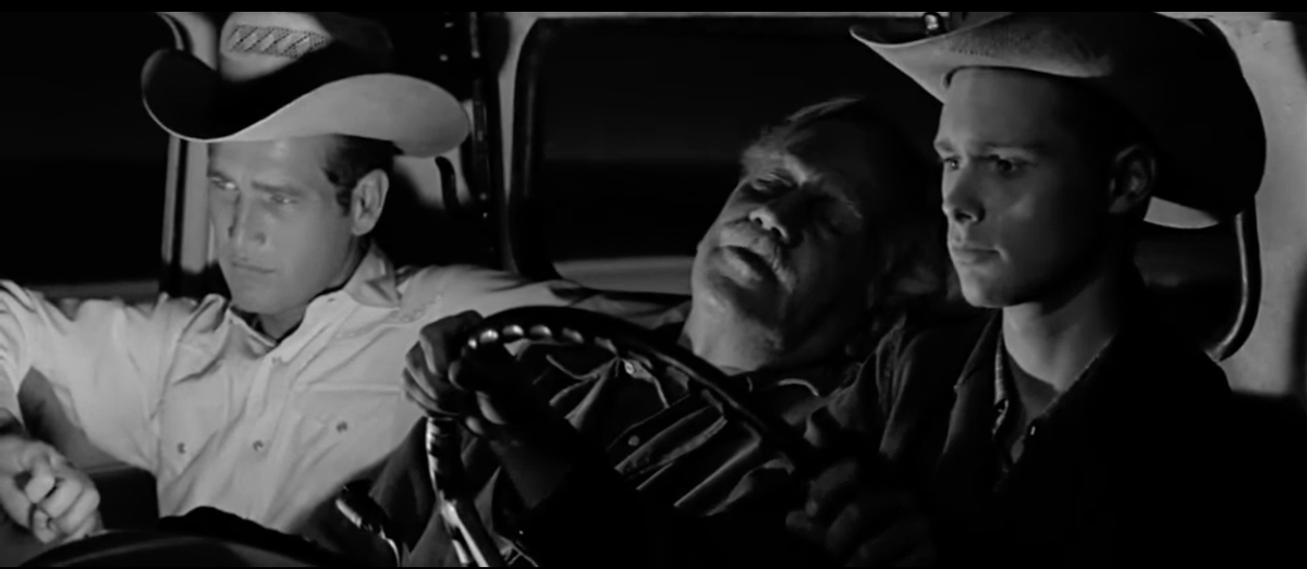 SusanRo22770838's tweet photo. #RT @tcm: HUD is considered by many to be the pinnacle of James Wong Howe's career. Howe filtered out the empty skies to help evoke the protagonist's sense of isolation and despair. 

He won his second Oscar for his work on the film. See it tonight at 10… https://t.co/4doTEQsCOE