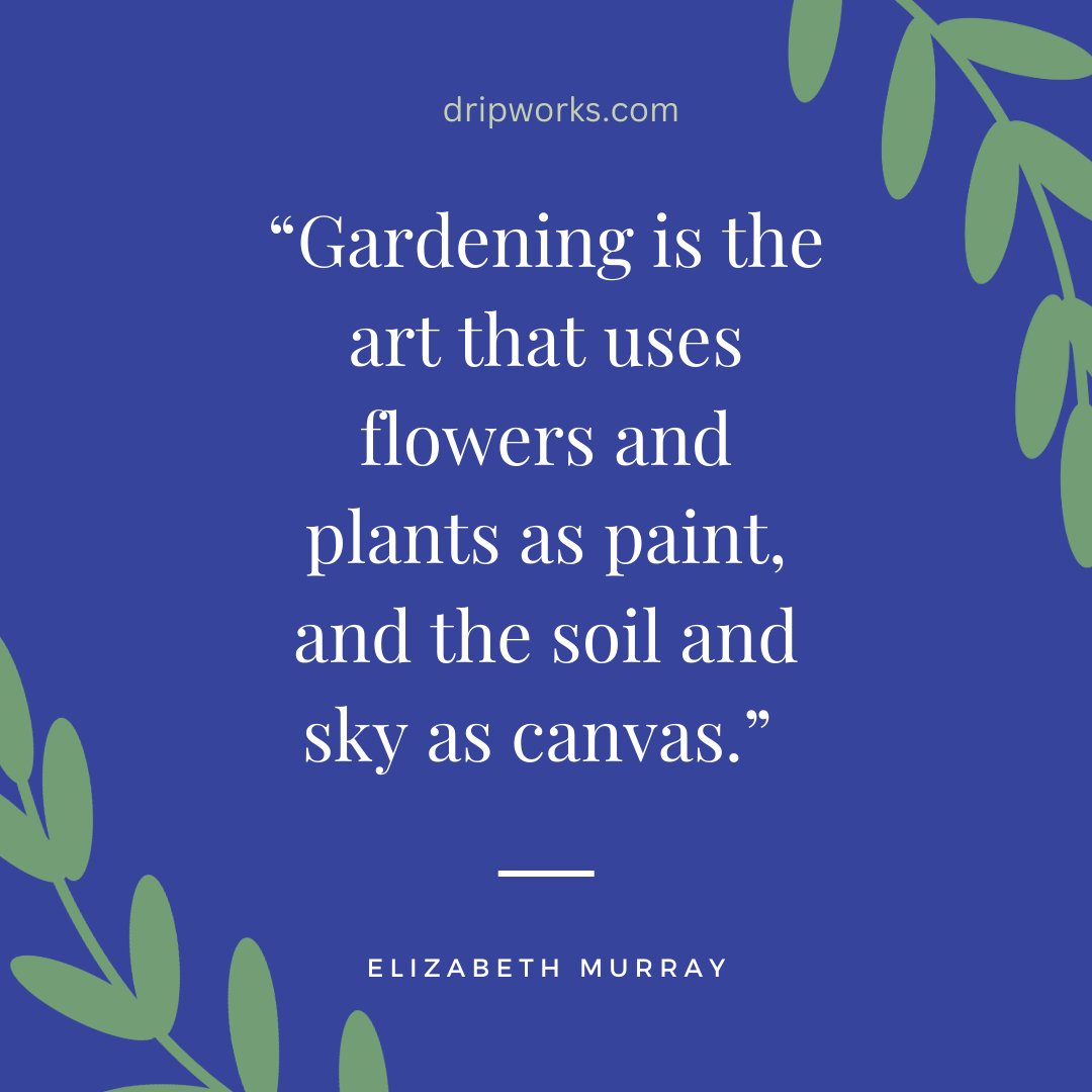 Quotes for #gardenmotivation and #gardeninspiration 🌱🤩
#dripworks #inspirationalquote #Gardening
#HomeGardening #GreenThumbs #dripirrigation #GardeningTips
#OutdoorLiving #GardenerLife