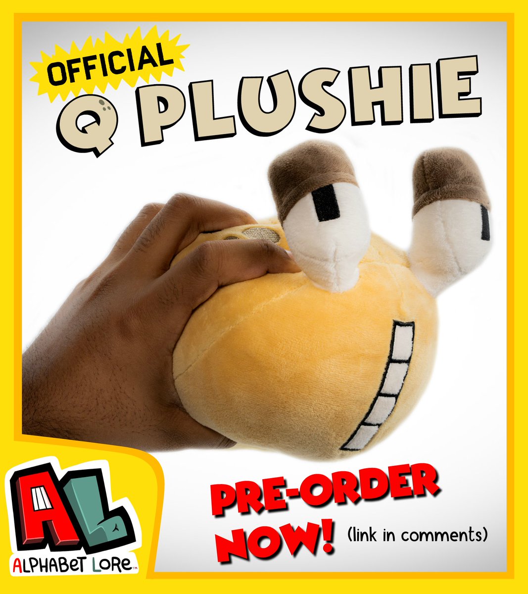 Pre-Order the FIRST QFFICIAL ALPHABET LORE Plushie NOW! #alphabetlore #numberlore #alphabet…