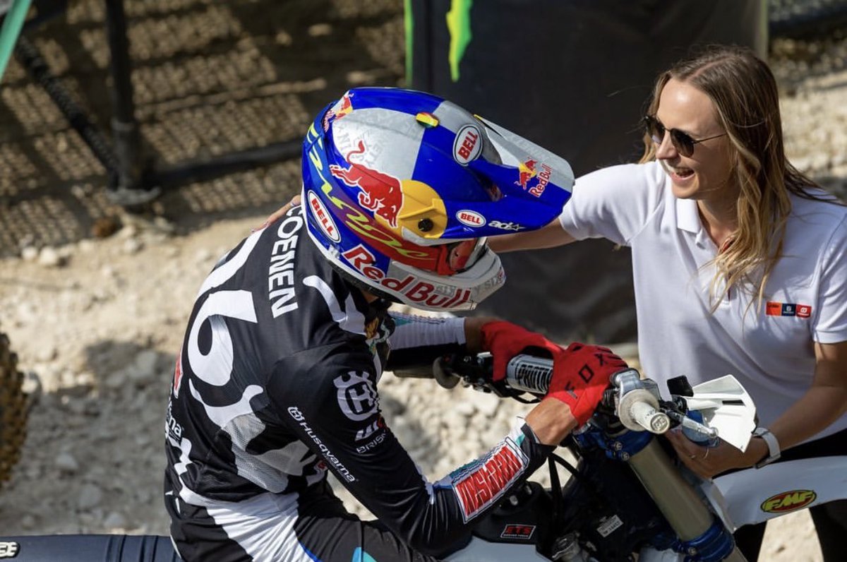 Congrats on your first career Moto win Lucas Coenen 🤝 📸: Full Spectrum Media #ProTaper #MXGP #Congrats #PTCrü