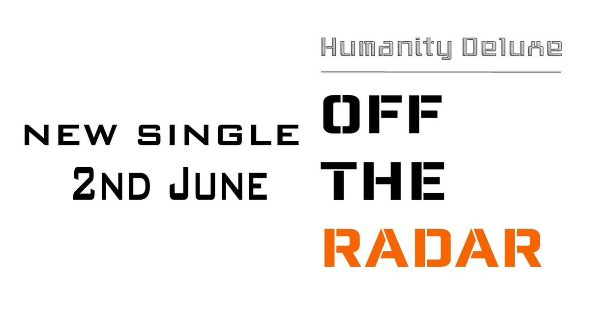 Upcoming!! Off The Radar is the second single from our second album. This is a full speed rocker full of non-stop energy. That feeling when you escape to the place in your mind where you can't be found and go off the radar...just for a while!  📡💥 

 #humanitydeluxe #melodicrock