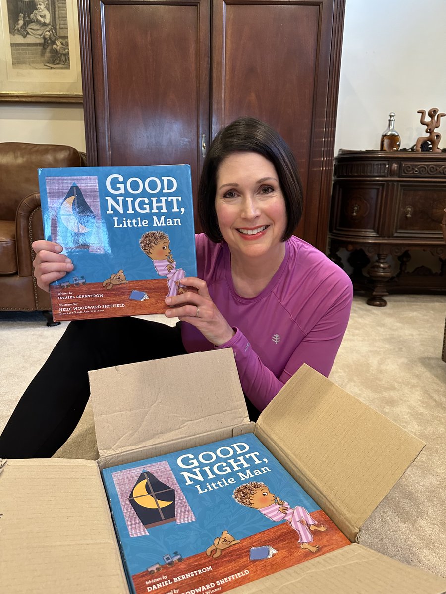 Heidi Woodward Sheffield (@wwwheidibooks) on Twitter photo Received GOOD NIGHT, LITTLE MAN from <a href="/HarperChildrens/">HarperKids</a> ! On sale tomorrow, May 23 from your favorite Indie bookstore and Amazon. Thanks to my agent Laura Rennert <a href="/LitTraveler/">Laura Rennert</a> and <a href="/AndreaBrownLit/">Andrea Brown Lit</a> for getting the word out! Received GOOD NIGHT, LITTLE MAN from <a href="/HarperChildrens/">HarperKids</a> ! On sale tomorrow, May 23 from your favorite Indie bookstore and Amazon. Thanks to my agent Laura Rennert <a href="/LitTraveler/">Laura Rennert</a> and <a href="/AndreaBrownLit/">Andrea Brown Lit</a> for getting the word out!