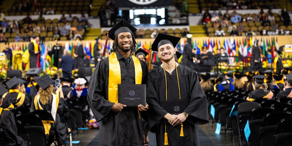 Congratulations, #UWMGrad Class of 2023! Your future is bright and we couldn't be more #PantherProud to have you as our newest @UWMAlumni 💛 🖤
