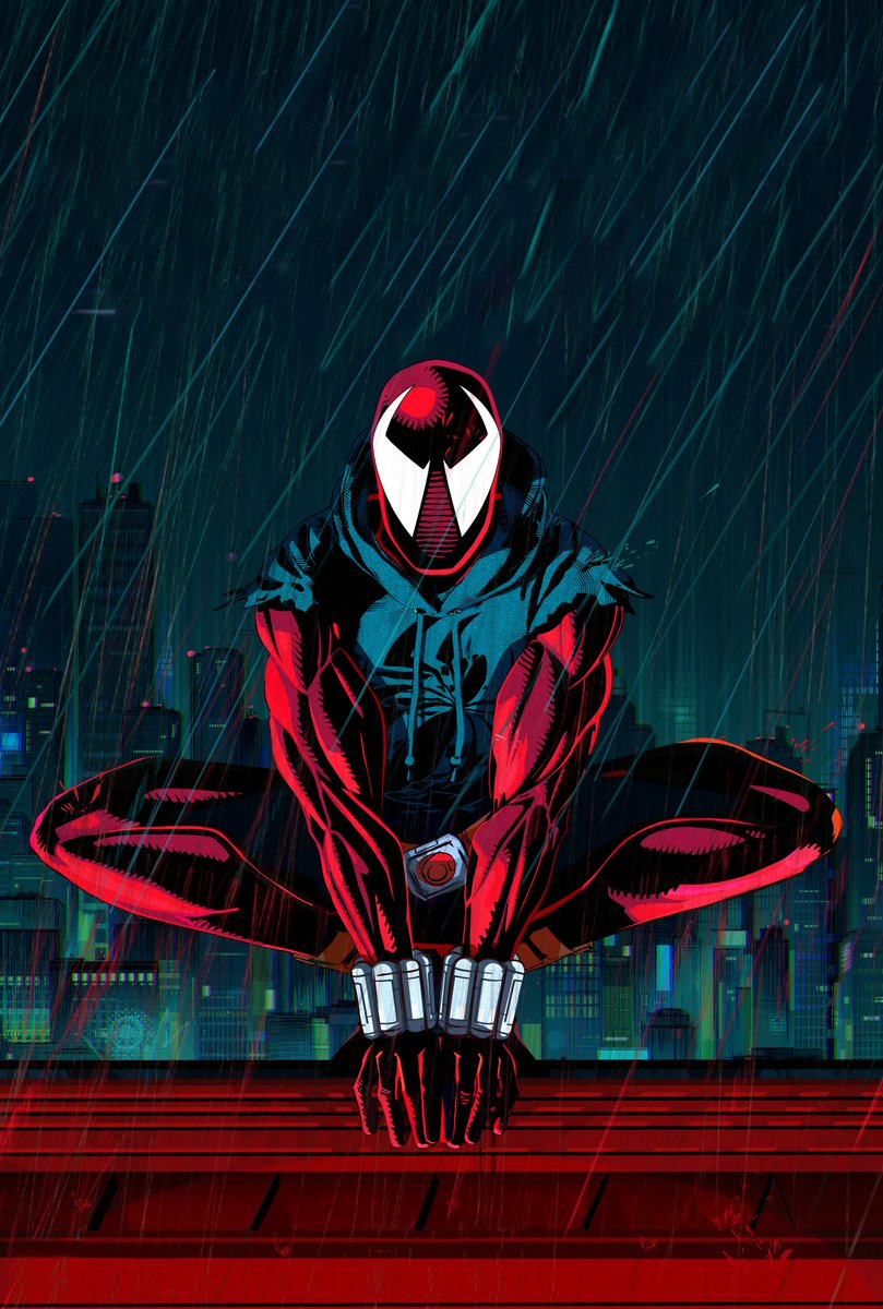 #SpiderManAcrossTheSpiderVerse Ben Reily Poster
#scarletspider