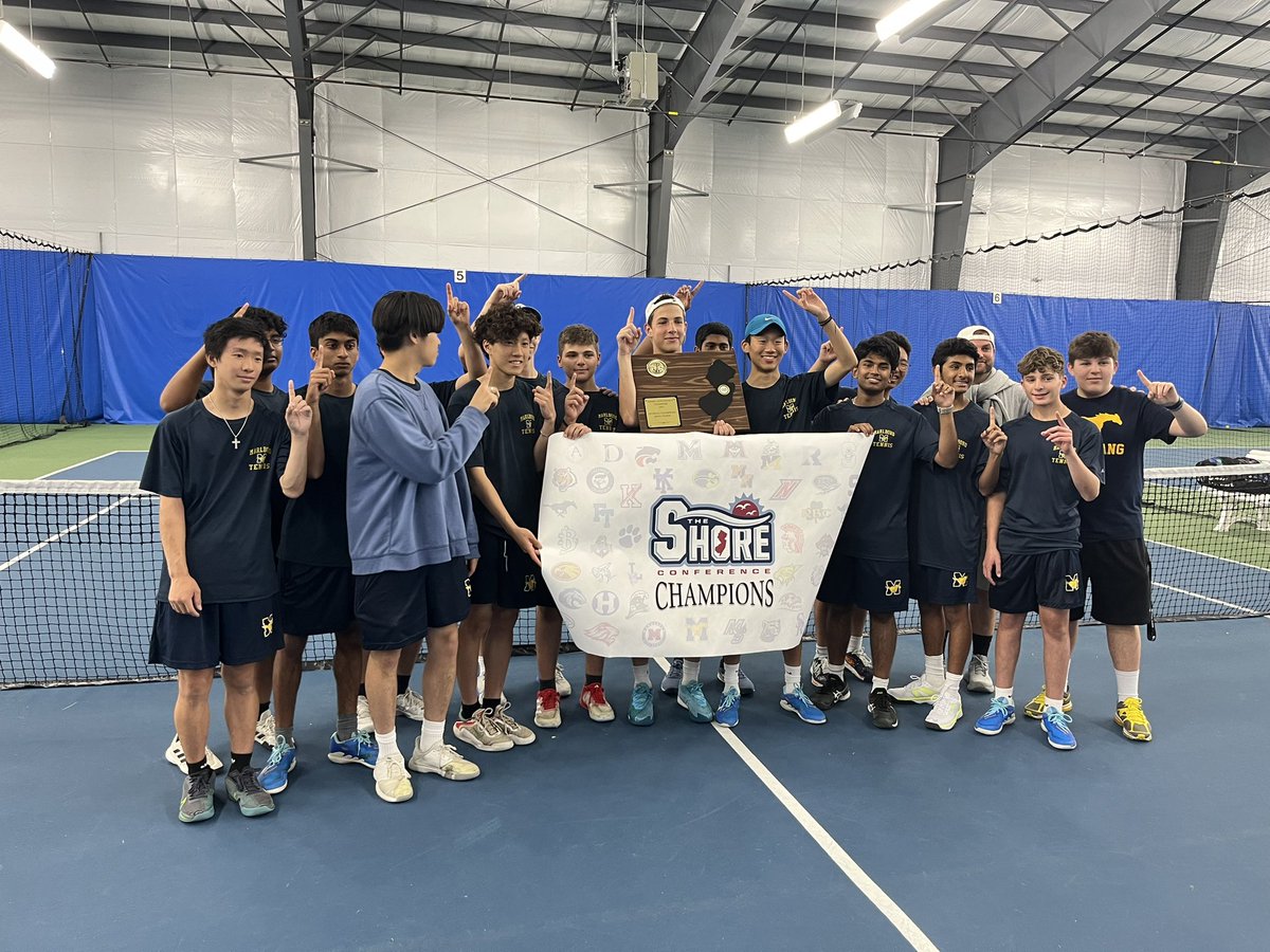 Congratulations to Marlboro Boys Tennis!! 2023 Shore Conference Champions!