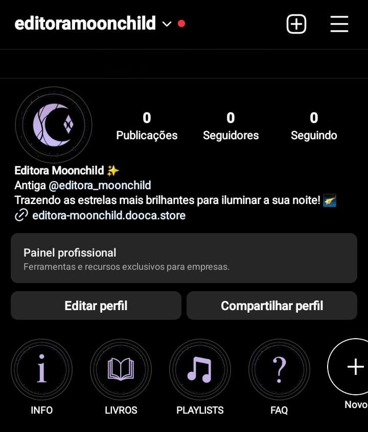 EditoraMoon's tweet image. Estrelinhas, criamos um novo instagram ✨🌙