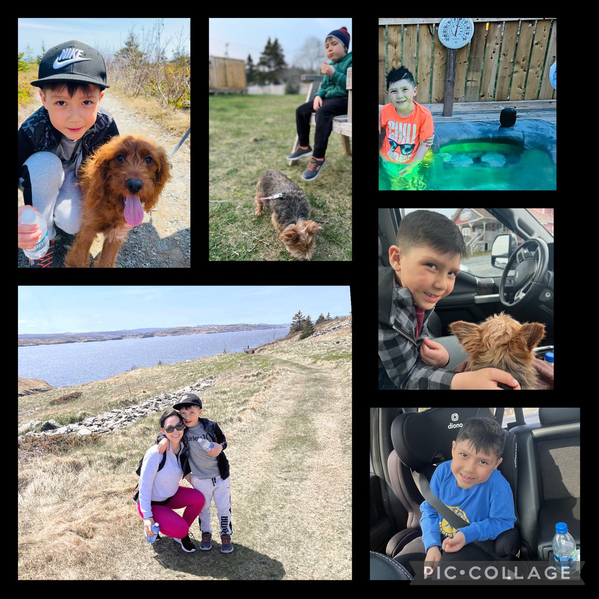 Hope everyone had a great May long weekend ☀️🐶🐾👦🥾