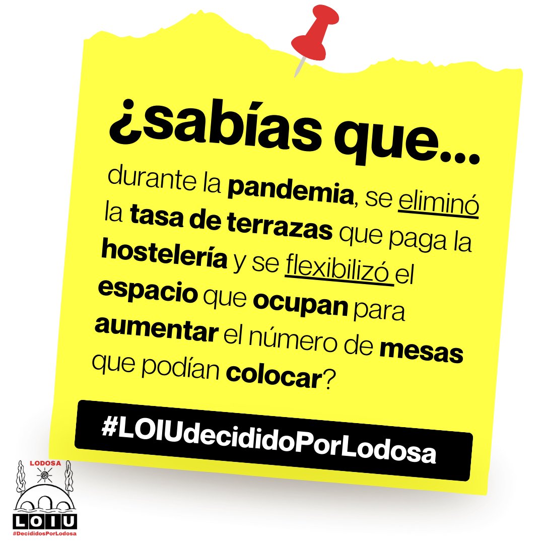 LoiuLodosa's tweet photo. 📢 #SabiasQue #DecididosPorLodosa
#EleccionesMunicipales #28M https://t.co/qBfhg2Mq8G