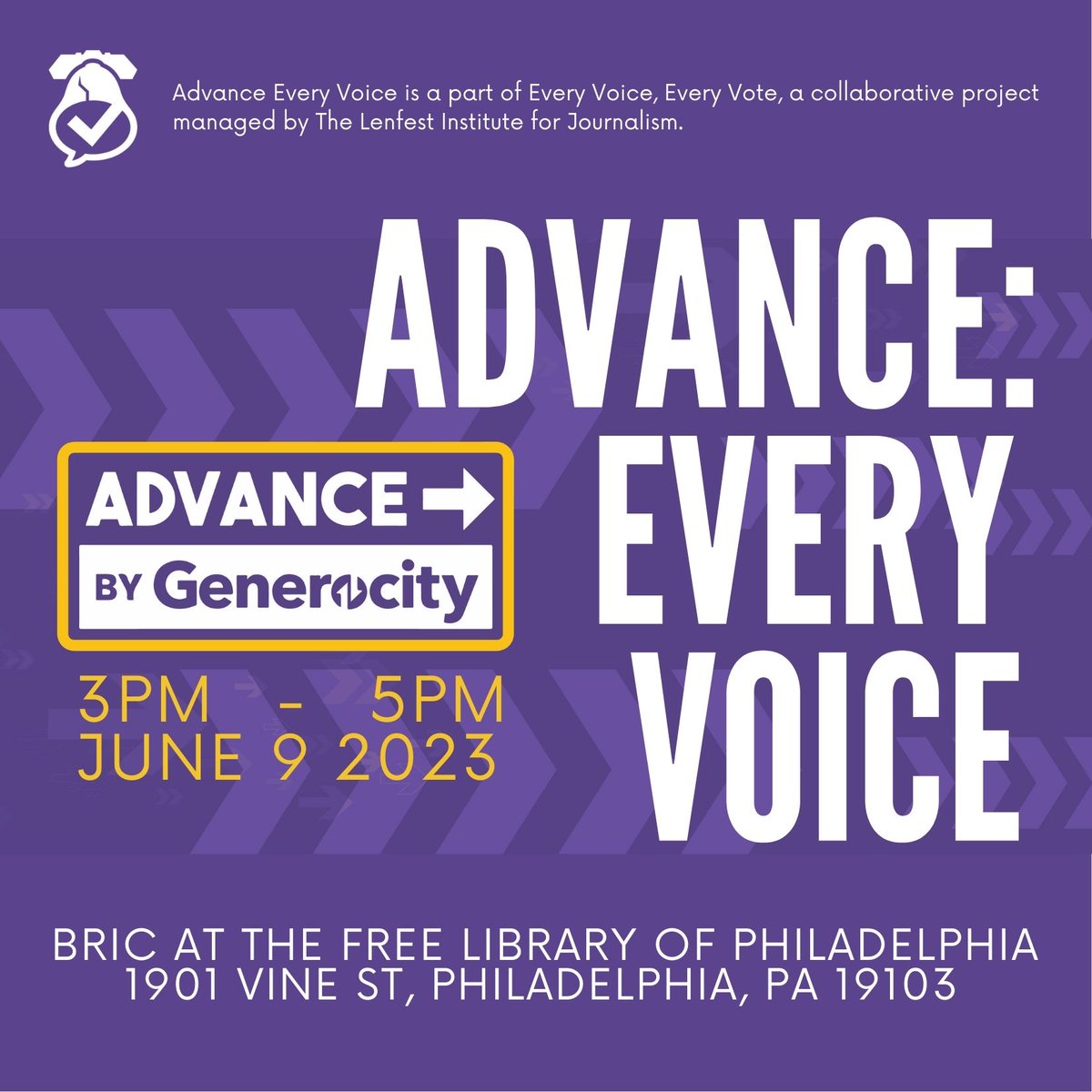 Join us on June 9th at <a href="/FreeLibrary/">Free Library of Philadelphia</a> as we sit with local leaders and community members to discuss solutions and ideas for either <a href="/PeopleforParker/">Cherelle Parker</a> or <a href="/DavidOhPhilly/">David Oh</a> to consider as they head into the general election and their first year in office as Mayor.

eventbrite.com/e/630497062687
