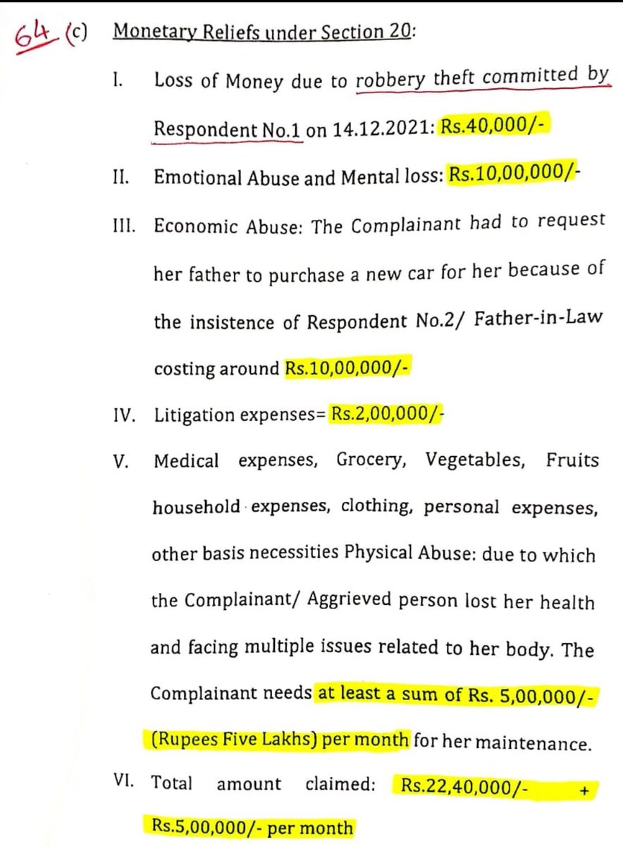 Part-9 (आखरी) यह पूरा मामला पैसे हड़पने का है, जहां ममता डागर ने यह सब कर ब्लैकमेलिंग और कोर्ट में झूंठा डोमेस्टिक वॉयलेंस का केस कर, लगभग 85 लाख, आजीवन (annually) की दीमांड करी है