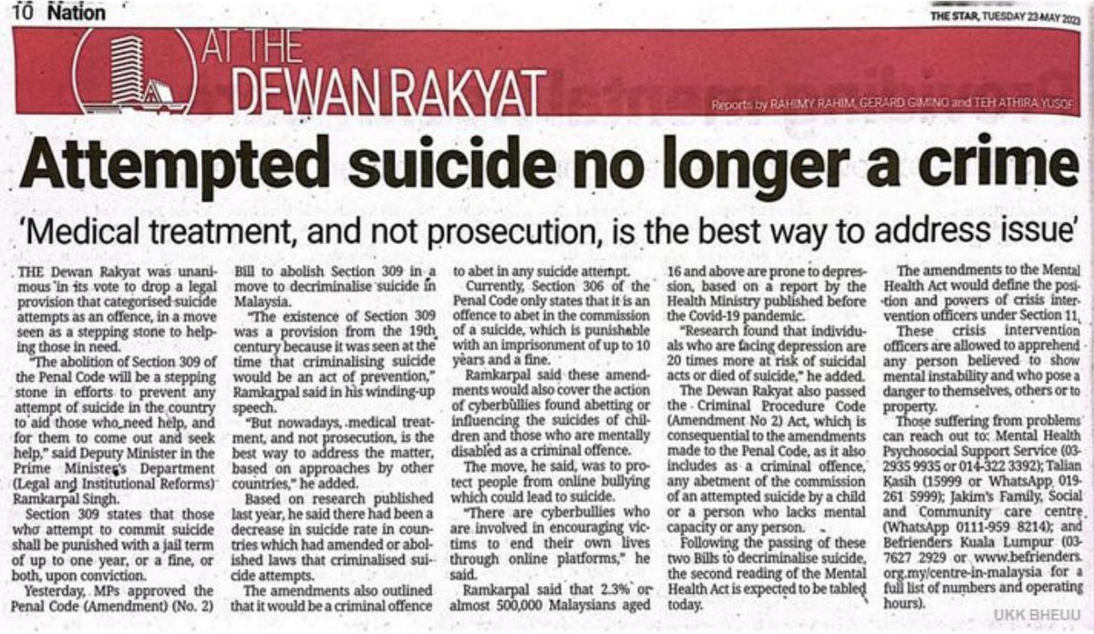 AzalinaOthmanS's tweet photo. THE STAR
23 MAY 2023 https://t.co/xwgBaPjAUR
