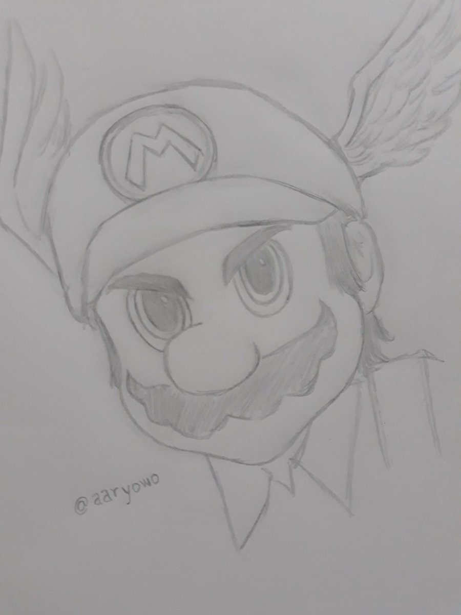 aaryowo's tweet photo. Otro dibujo que hice de Mario
#art #arte #artist #artwork #drawing #Mario #supermario #mariobros https://t.co/vxqmYfAp2d
