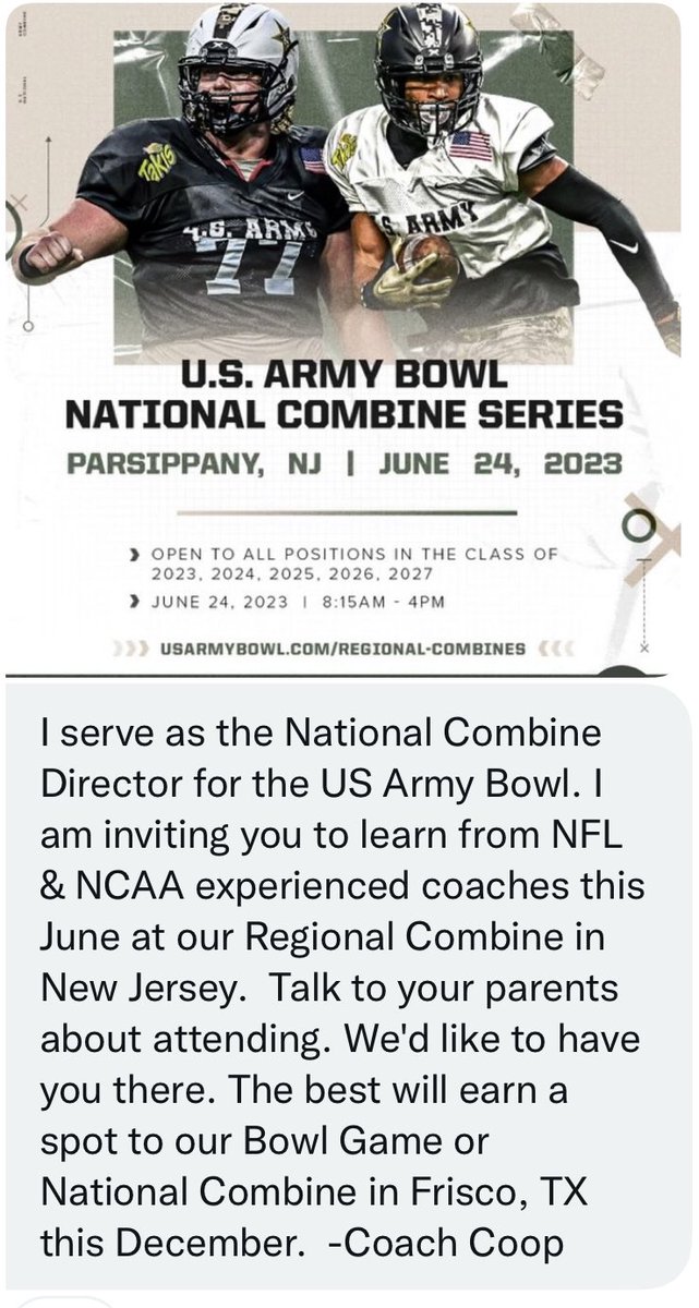 @CAPCOsports @USArmyBowl  
Thank you for this invitation.

Hard work pays off…READY 2 WORK

#QUACK2x
 #ACTIVE
🤫