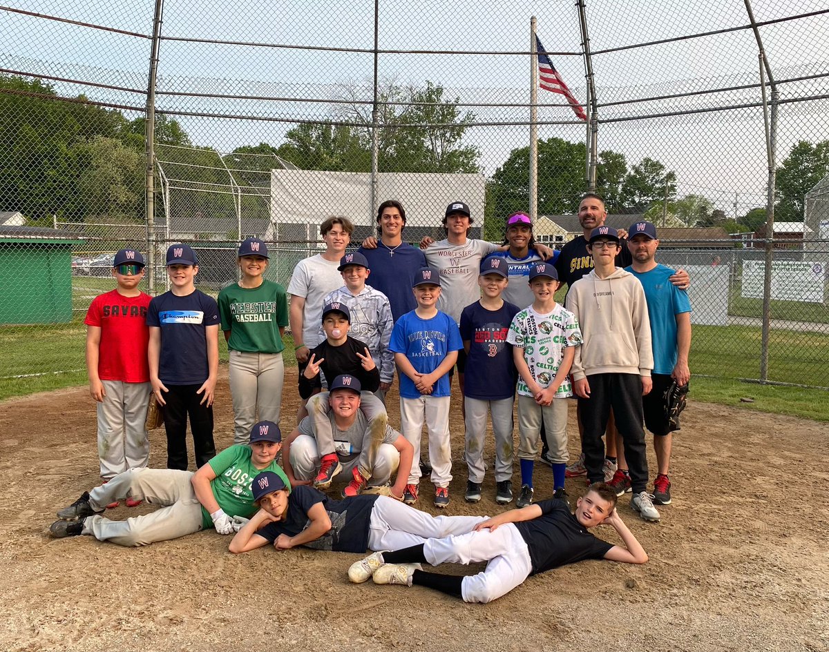 Mike Abraham (@coach_mabes) on Twitter photo Champs yesterday, helping out Webster LL today. That’s why they’re champs, every day!
<a href="/baseball_WA/">Worcester Baseball</a> <a href="/WA_Athletics/">Worcester Academy Athletics</a> Champs yesterday, helping out Webster LL today. That’s why they’re champs, every day!
<a href="/baseball_WA/">Worcester Baseball</a> <a href="/WA_Athletics/">Worcester Academy Athletics</a>