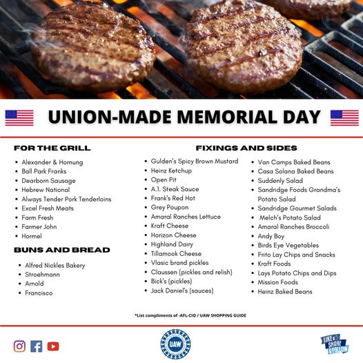garlandgates's tweet image. Have a #UnionStrong #MemorialDay!

#LiveBetterWorkUnion #richlandrocks
#ShelbyShines #UnionSolidarity