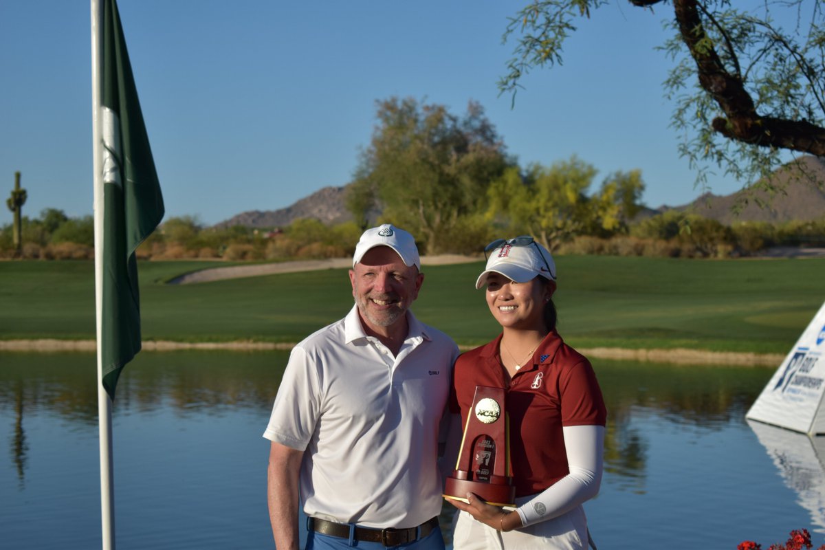 Making history! Stanford's Rose Zhang goes back-to-back at Grayhawk for the NCAA Individual title.