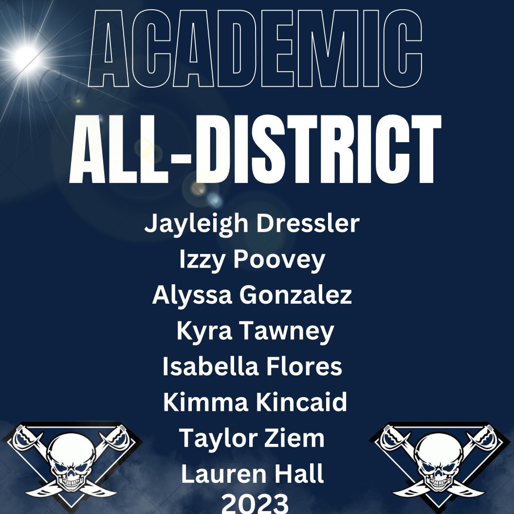Academic All-State and Academic All-District🔥