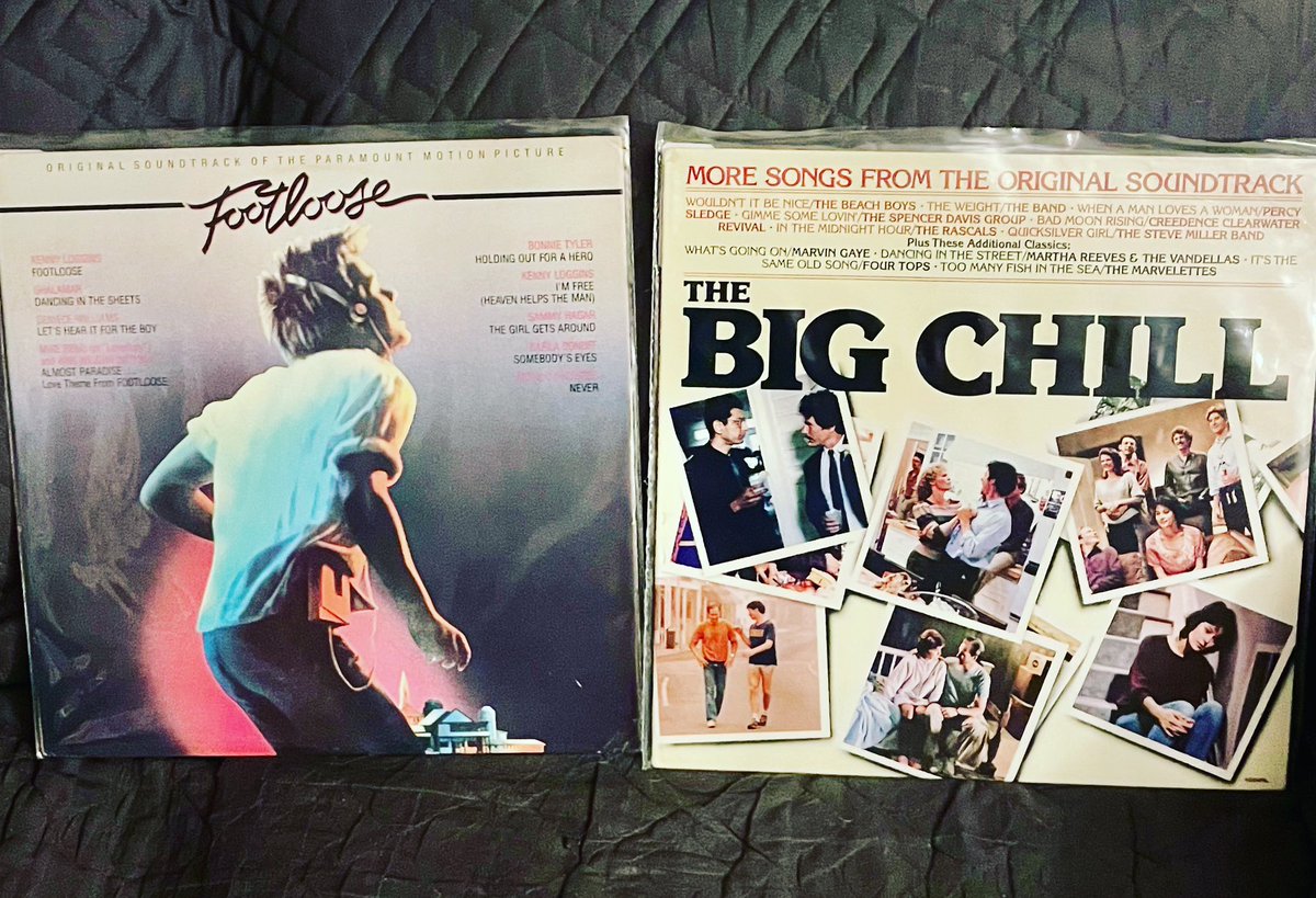 It’s always the 1980’s in our house…

#vinyl #usedvinyl #vintagevinyl  #philco #80s #80smovies #footloose #thebigchill #soundtrack