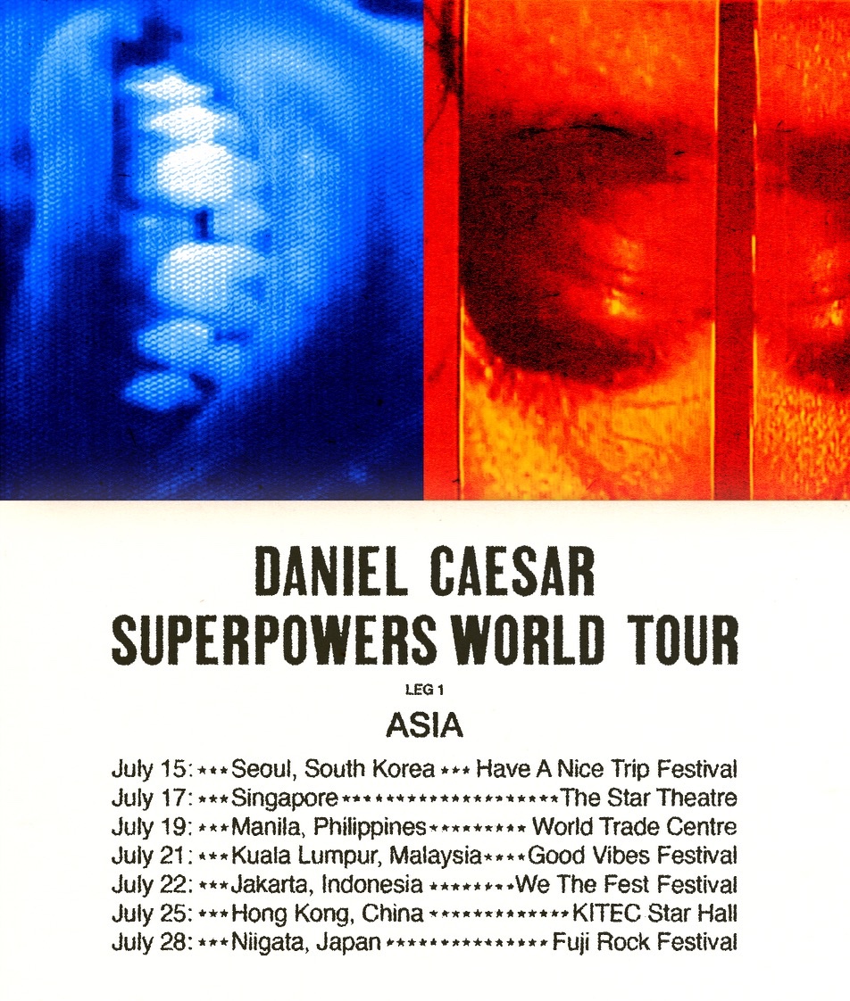 Superpowers tour leg 1 kicks off in Asia. TAP IN. Artist pre-sale starts on Wednesday - May 24th - at 10am local time. (Password: SUFFICIENT) General on-sale on Friday - May 26th - 10am local time.