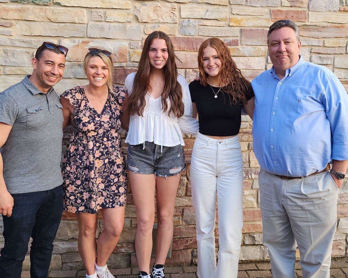 Graduation &amp; Senior Dinner! Always mixed emotions this time of year.... happy to see them move on to the next chapter.... but sad to see them go. So proud of these 2 for the impact they have had on our program &amp; on us as coaches. Cant wait to see what happens next. #collegeBears