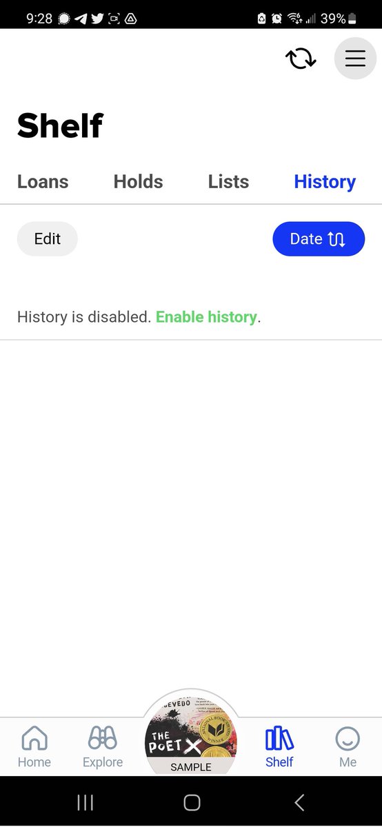 txpride1836's tweet photo. Hey Parents!
Check out this digital #filthybook. 13yr old students at our school can check out books from the district library and there's no way to track what they're reading because the kid turned the history off.
#hb900 #txlege @LtGovTX @JaredLPatterson @AngelaPaxtonTX https://t.co/DOrqPjbPkx