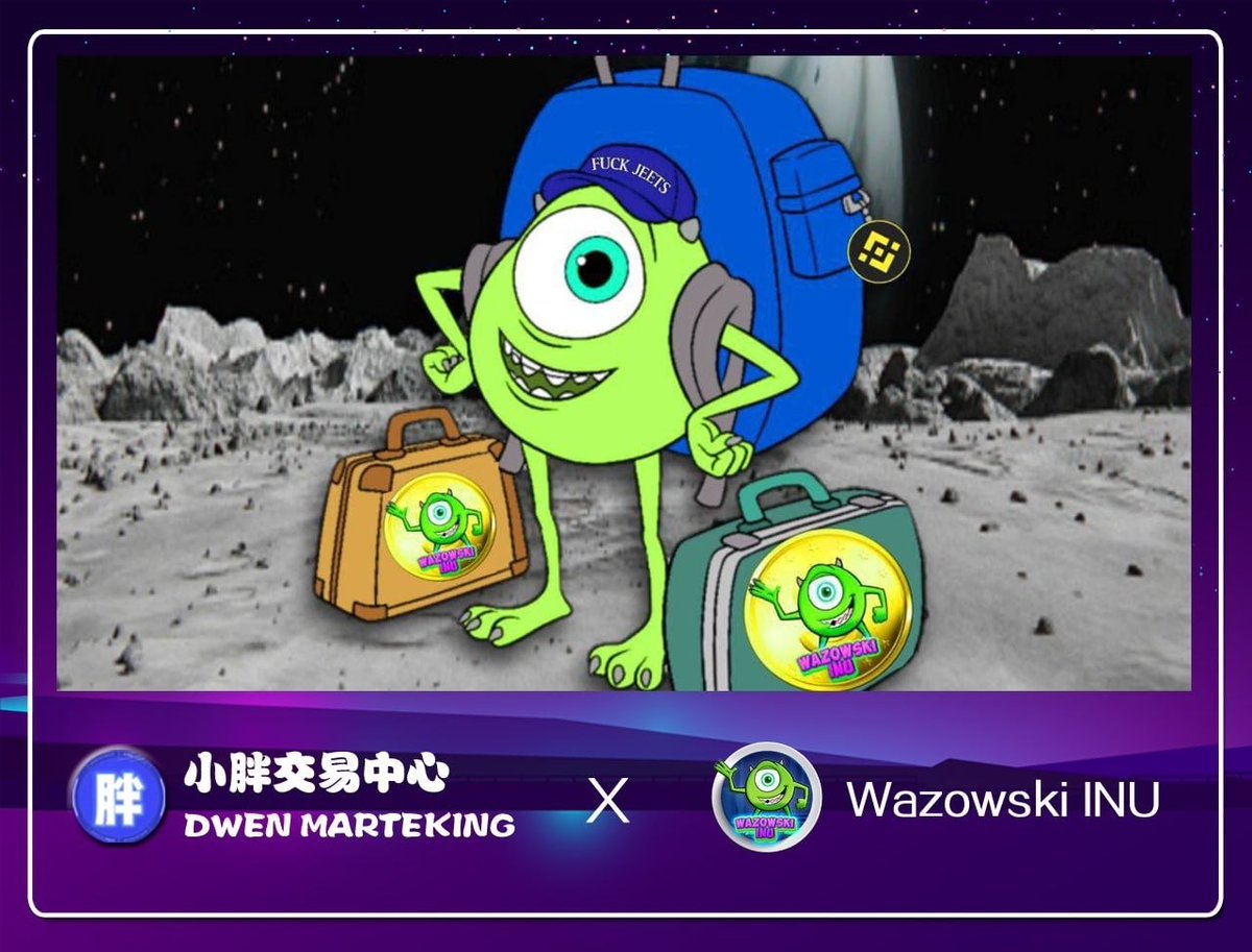 😉WAZOWSKI INU X DWEN MARKETING : PARTNERSHIP ANNOUNCEMENT 🥇

📣We are pleased to announce that WAZOWSKI INU is officially partnering with Dwen Marketing, this partnership promises to bring many opportunities for WAZOWSKI INU for a better exposure to people who love gems like
