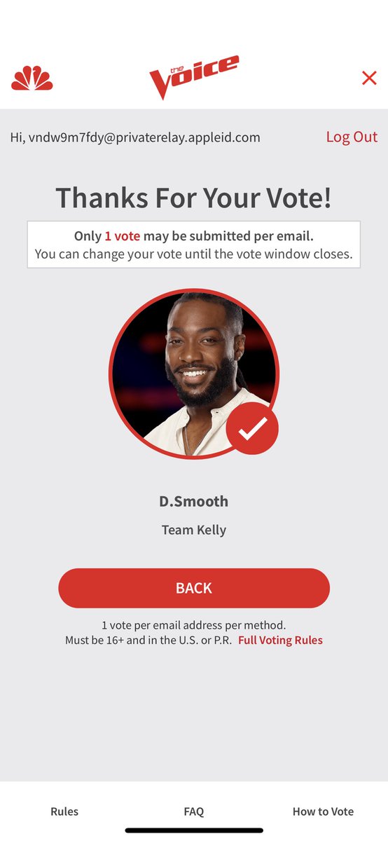 Come on Team @kellyclarkson! Vote for @thereal_dsmooth.  @KellyClarksonTV. It’s time for a R&B @NBCTheVoice winner‼️🎶 #90smusic #saveRnBmusic 🎵 #RnBnights #RnBvibes 🎵 90’s-00’s R&B 🎶 Great cover of @JohnnyGill, My My My!