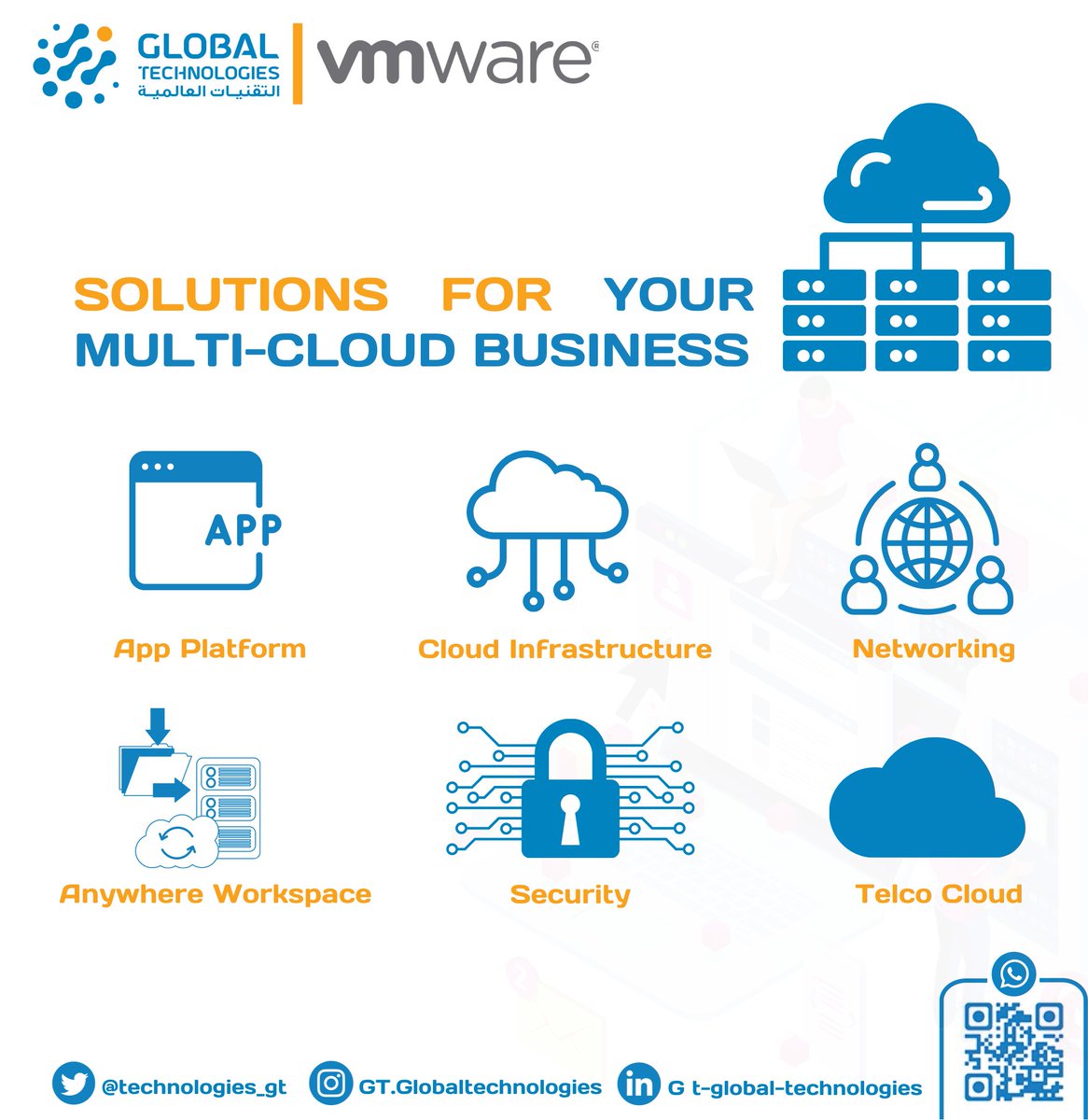 Move fast & be free in the multi-cloud world with VMware & Global Technologies!
1️⃣ App Platform
2️⃣ Cloud Infrastructure
3️⃣ Networking
4️⃣ Anywhere Workspace:
5️⃣ Security
6️⃣ Telco Cloud
#VMware #MultiCloud #Networking #AnywhereWorkspace #Security #TelcoCloud #GlobalTechnologies