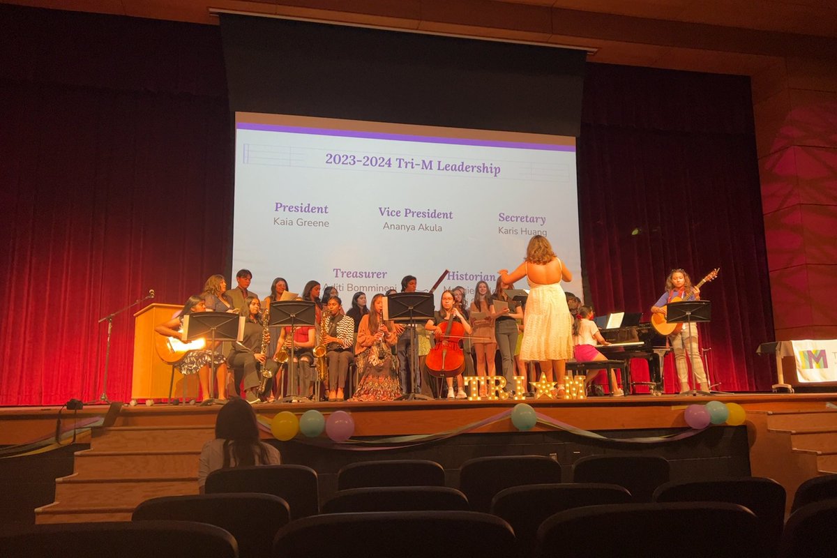 JMSINGIN's tweet photo. Proud Teacher Moment! 

COVID got me &amp; I was worried because our Tri-M Gala was tonight at school. Well there was no need to worry because the Tri-M officers pulled it off in marvelous fashion! Never underestimate what your students are capable of on their own.

Now time to rest https://t.co/6u066hPOgE