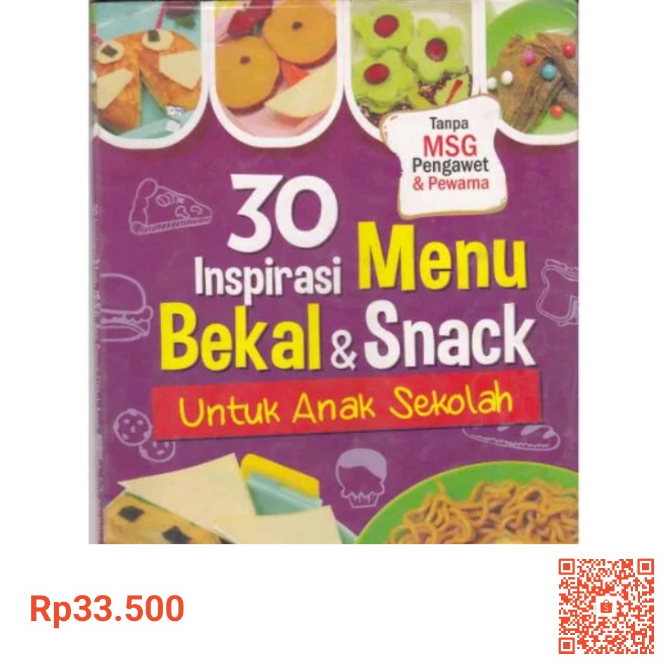 Saya menjual 30 Inspirasi Menu Bekal dan Snack untuk Anak Sekolah seharga Rp33.500. Dapatkan produk ini hanya di Shopee! shope.ee/1LAcZTihyy?sha… #ShopeeID #Lunchtime #LunchBoxOldies #lunchbreak #LunchBreakHead #bento #parenting #parentingtips #Moms #momsoftwitter #TrendingNow