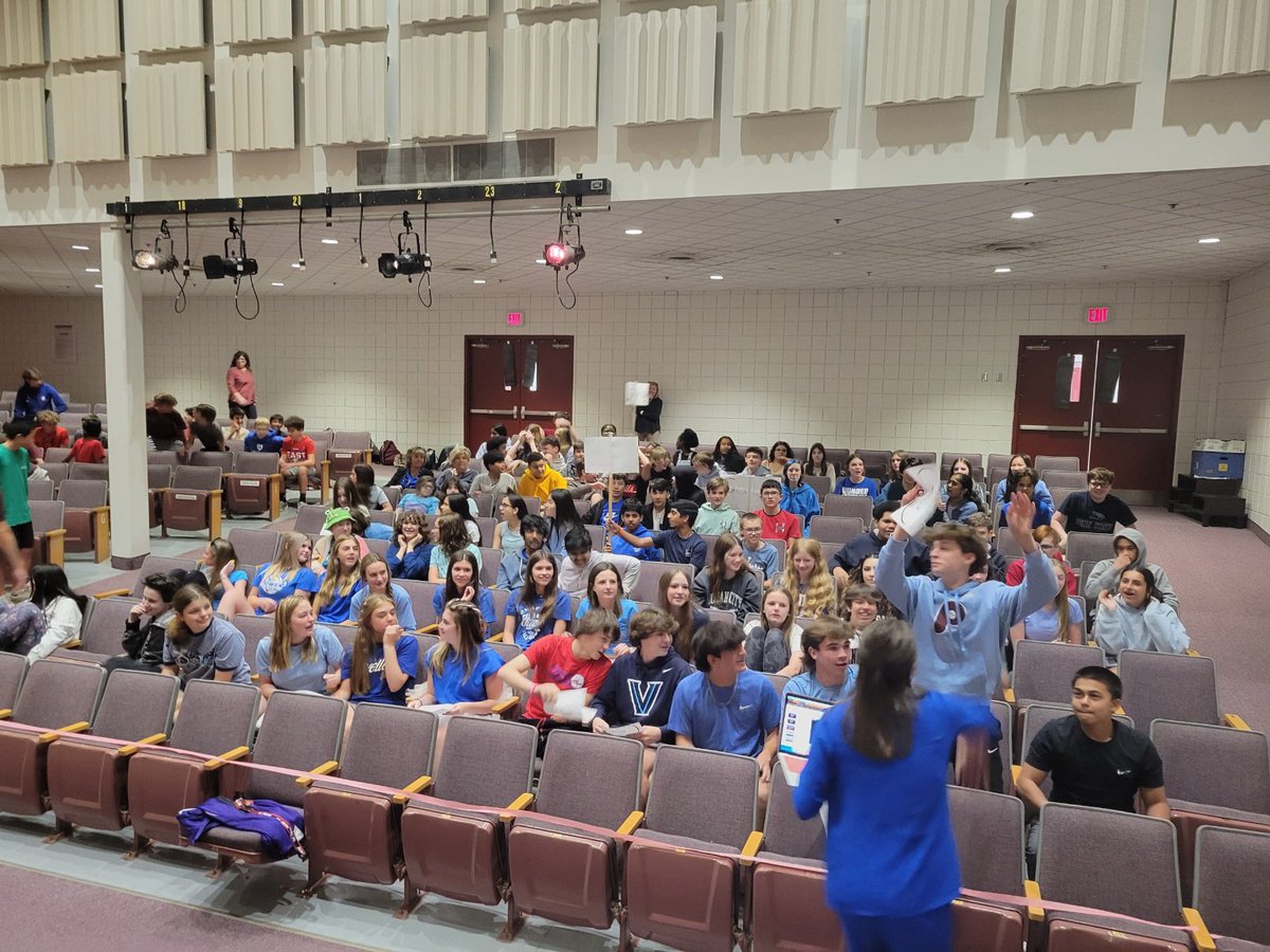 It’s BACKKKK… GVMS’ annual HI-Q 🏆 Which 8th grade team will win?! 

Watch out for the Galapagos BLUE CREW! Our team crushed it with their music knowledge today! 🎶 The audience had lots of spirit too 🌊💙🌀
<a href="/GarnetValleyMS/">Garnet Valley MS</a> <a href="/GarnetValleySD/">Garnet Valley SD</a> #gvfeeling