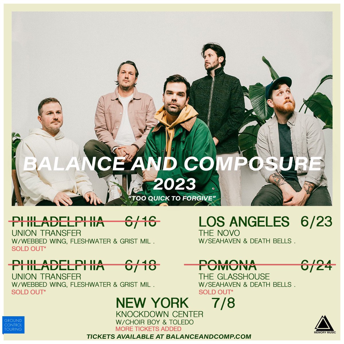 BALANCE & COMPOSURE tweet media