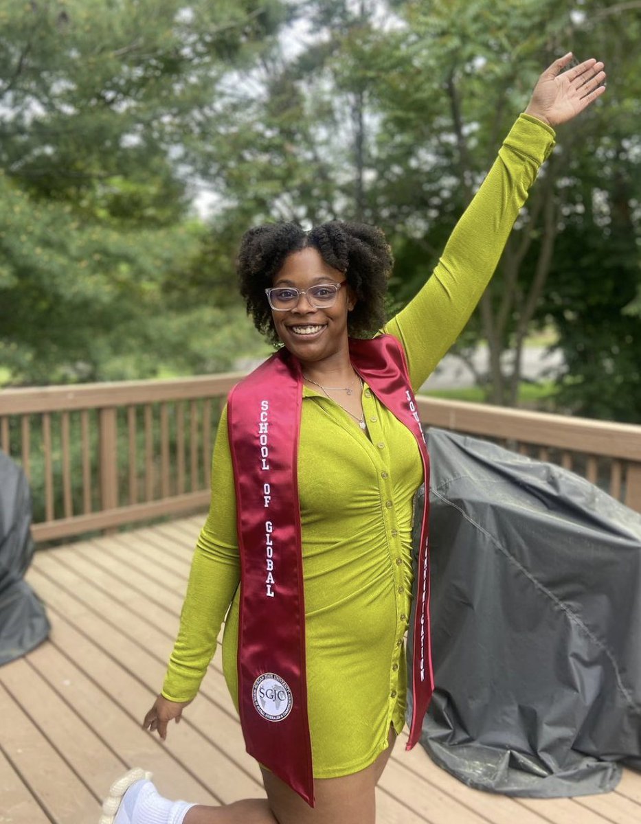 We would like to give a huge congratulations to our 2022-23 secretary/treasurer, Jaina Mosley-Lawson, on her graduation from Morgan State University with a bachelor's degree in multimedia journalism from Morgan State University!!! We wish you the best!!! #msuabj #hbcugrad