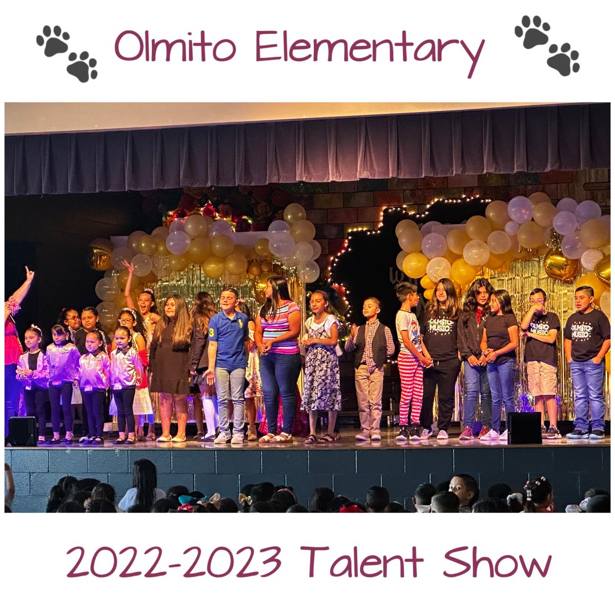 OES_Ocelots's tweet photo. ⭐🎤💃 Our Olmito Elementary Talent Show was SPECTACULAR! Our students really know how to put on a show with their amazing talents! Thank you to all the students for their hard work in putting their act together and to their parents for their support. Olmito Ocelots have talent! https://t.co/MIVar8nTol