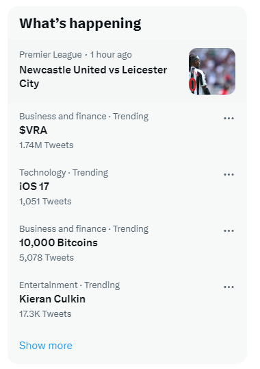 We're almost at a crazy 1,750,000 tweets for $VRA!🤯

We're so proud of our awesome #Verasian community, always pushing #Verasity forward to new audiences! 

Remember, we've got a few Twitter Spaces coming up this week, so make sure to set your calendar reminders. 📅