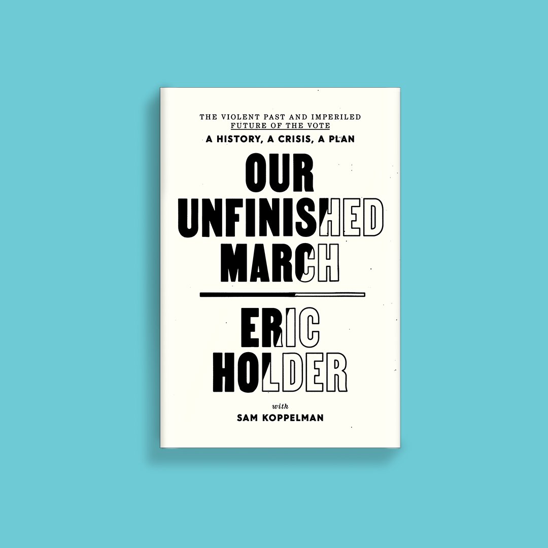 There's still time to enter to win a paperback copy of OUR UNFINISHED MARCH by <a href="/EricHolder/">Eric Holder</a>, a powerful primer on our most urgent political struggle. Enter here: goodreads.com/giveaway/show/…