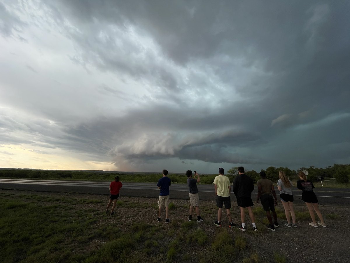 South of Childress, TX. #WKU #txwx