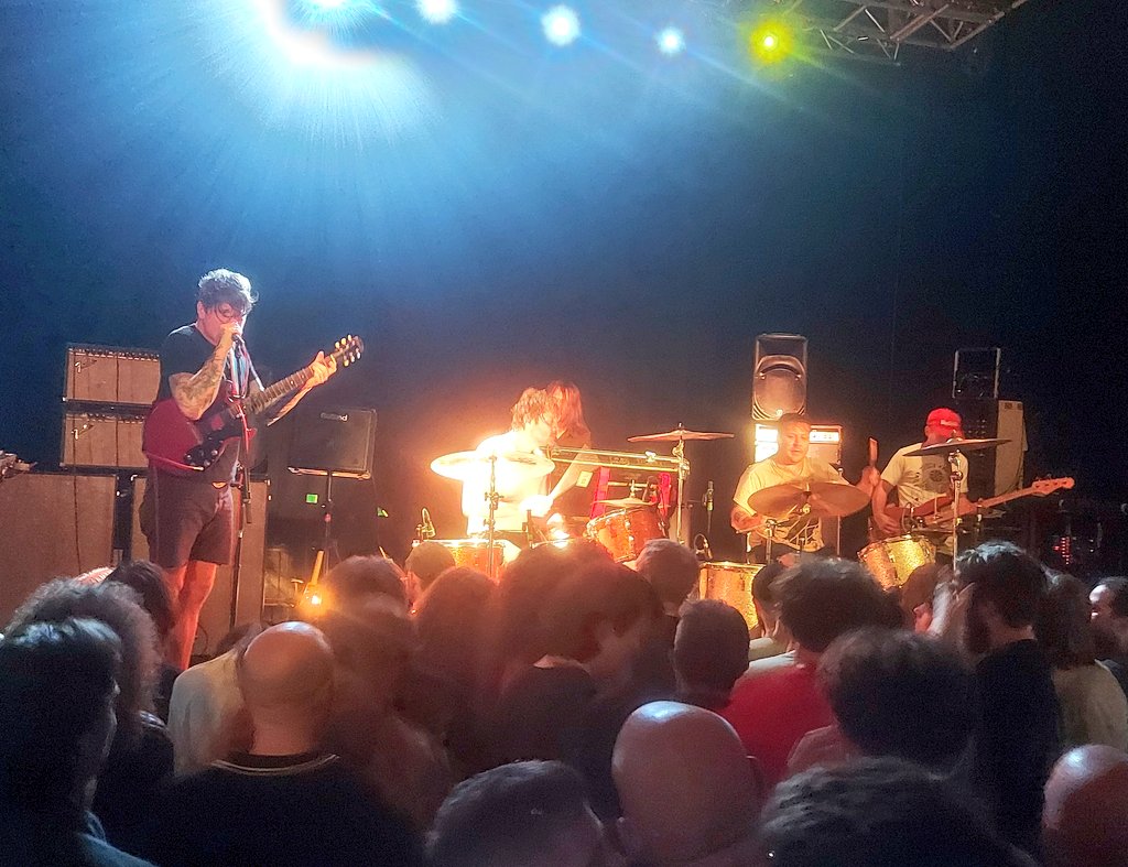 aidandonnellan's tweet image. Just out of the OSEES in the button factory. Always an absolute pleasure to see them play live.  #osees #buttonfactory